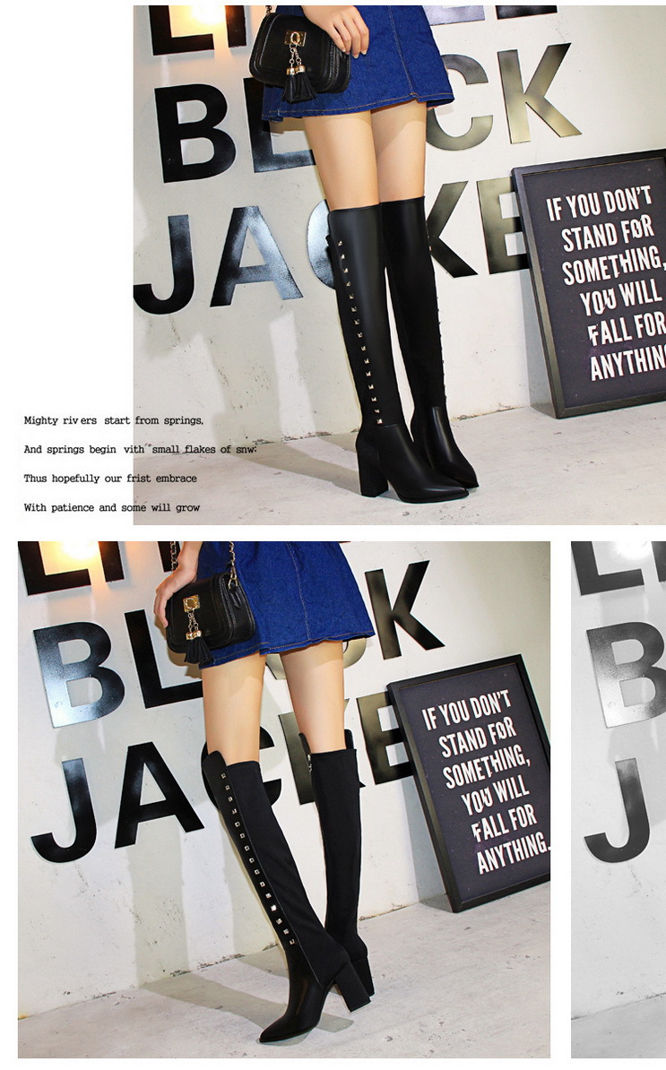 Bottes femme BIGTREE en PU artificiel - Ref 3354849 Image 26