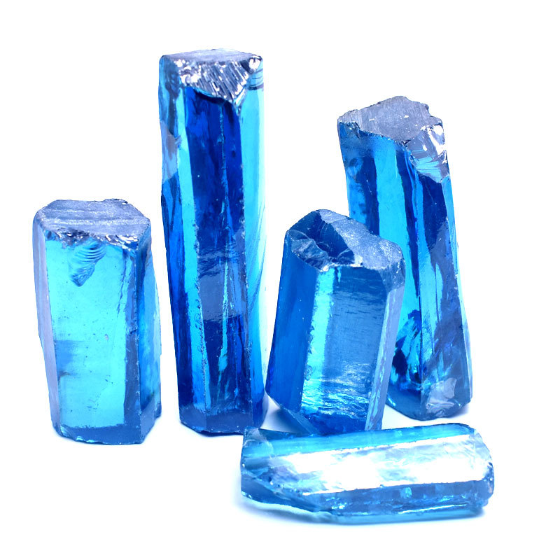 海蓝色锆石原石材料