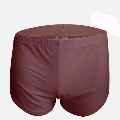 Men's underwear sexy and fashionable ice silk slit men's Arrow shorts comfortable and casual one piece drop shipping