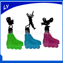 厂家直销赠品派对夏天溜冰鞋泡泡水小玩具新款迷你滑冰鞋吹泡泡