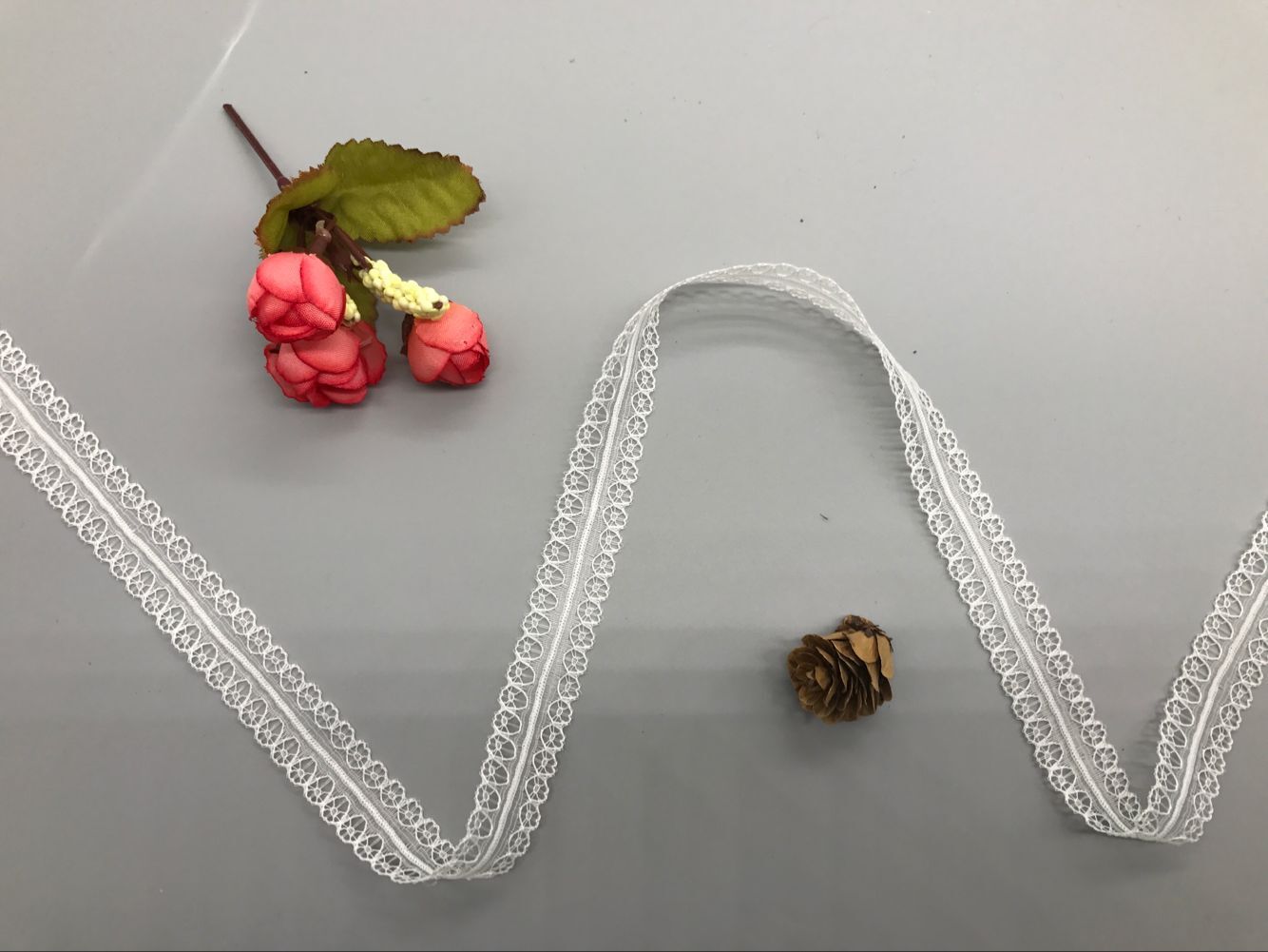 花边无弹蕾丝花边尼龙花边厂家直销 769-2# 宽度1.5CM