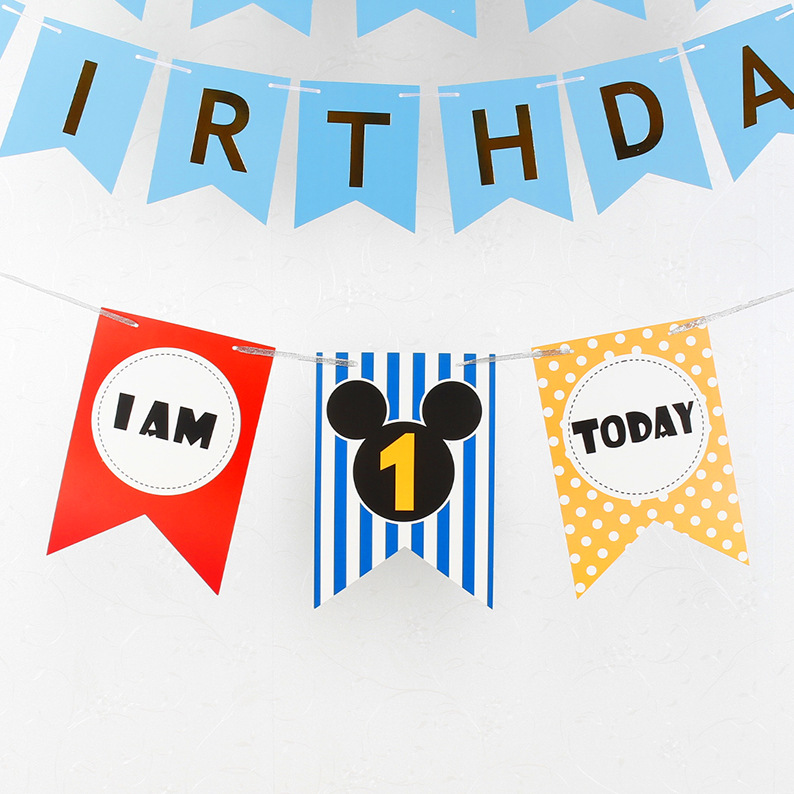 3张鱼尾旗-红色款