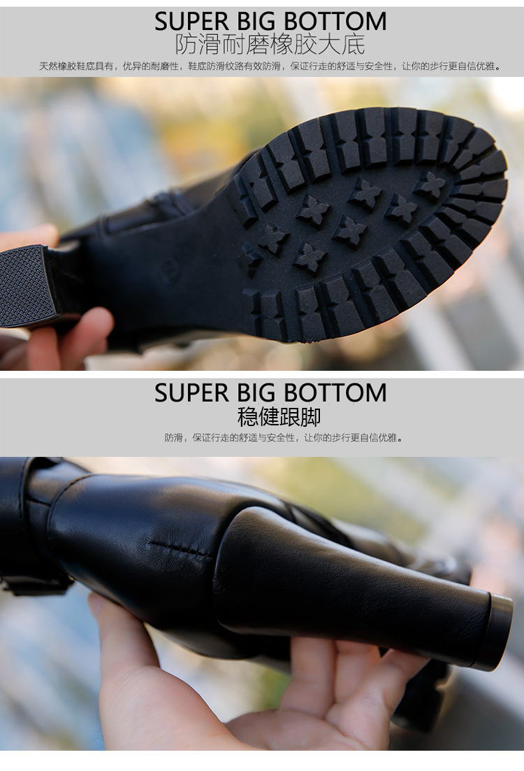 Bottes femme en PU artificiel - Ref 3355528 Image 19