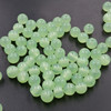 Green glossy beads, wholesale