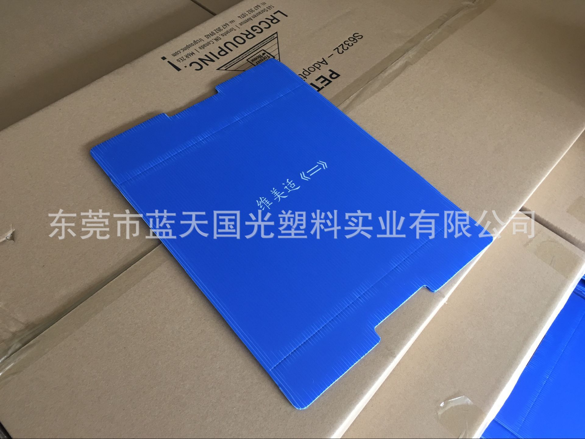 东莞蓝天塑胶厂供应PP塑料万通板PP中空板瓦楞隔板仓垫板