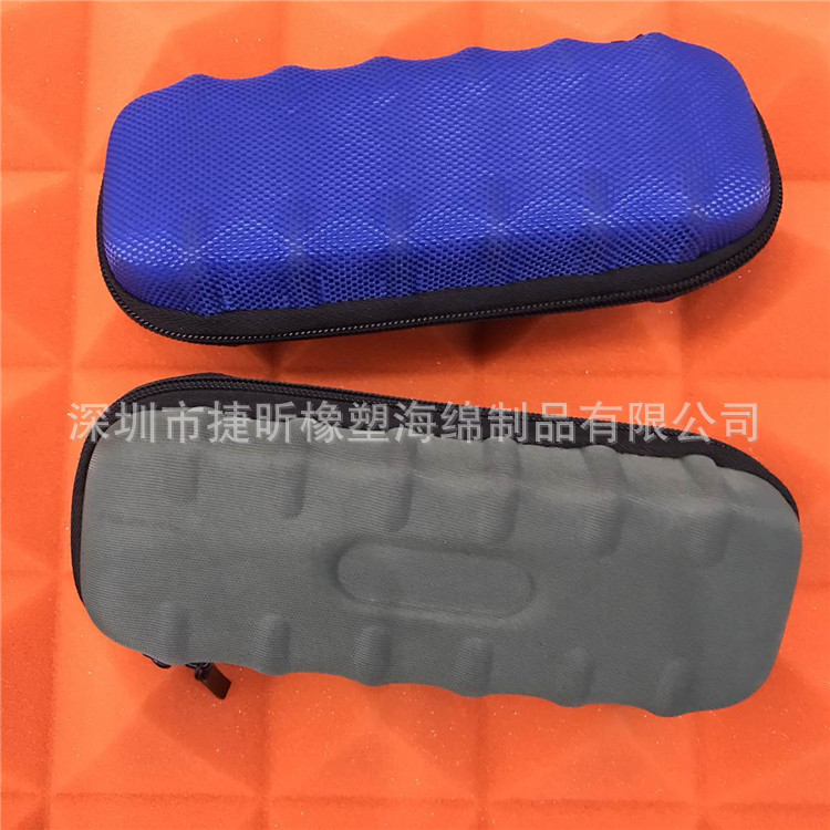 批发防压帆布包 便携手拿包EVA耳机包 耳机收纳包可印logo