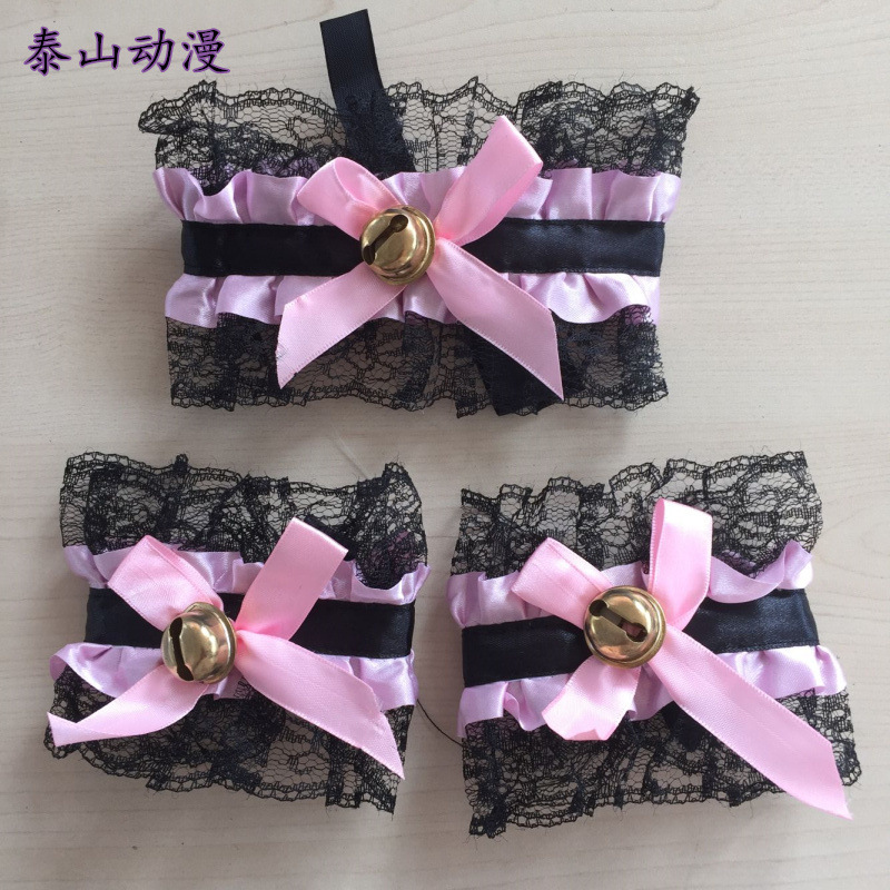 comic periphery Lace interest Jewelry sexy Maid cosplay parts Lace suit