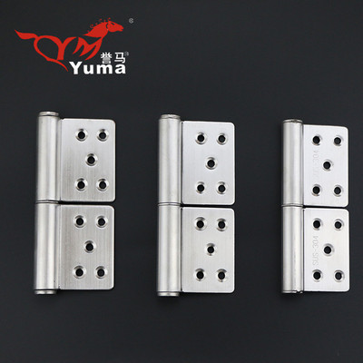 Stainless steel Heavy hinge Hinge 304 Stainless steel Removable Hinge Fire-proof door passageway Door Accessories