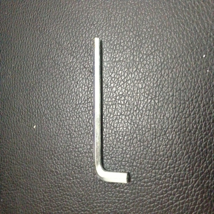 厂家生产销售未加硬未电镀中高碳钢材料的L形内六角扳手M4/M5