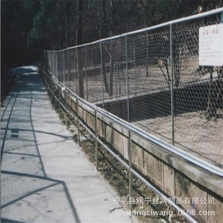 卡扣不锈钢绳网国外桥梁楼梯装饰卡扣绳网