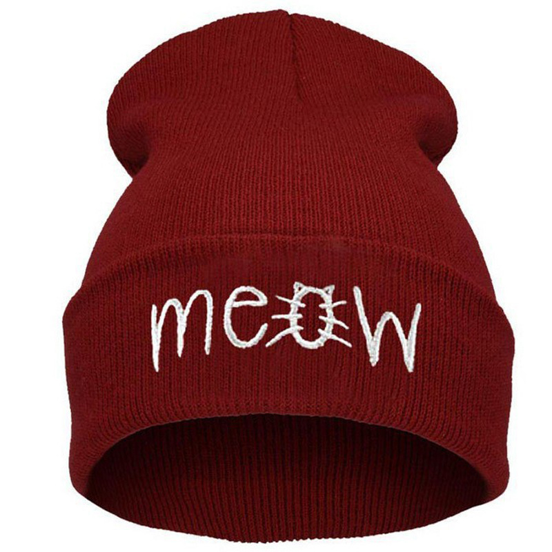 letter embroidery woolen hat  NSTQ21396