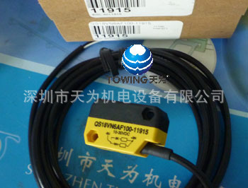 【实物拍摄】QS18VN6AF100-18018美国BANNER邦纳光电开关