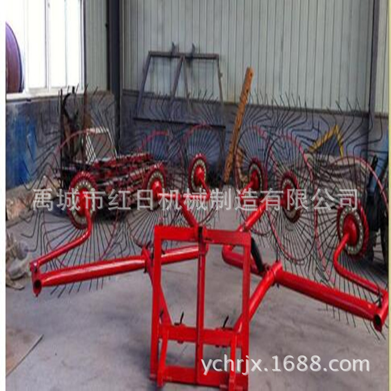 搂草机供应指盘圆盘式搂草机9LTS-4.8指盘搂草机圆盘搂草机