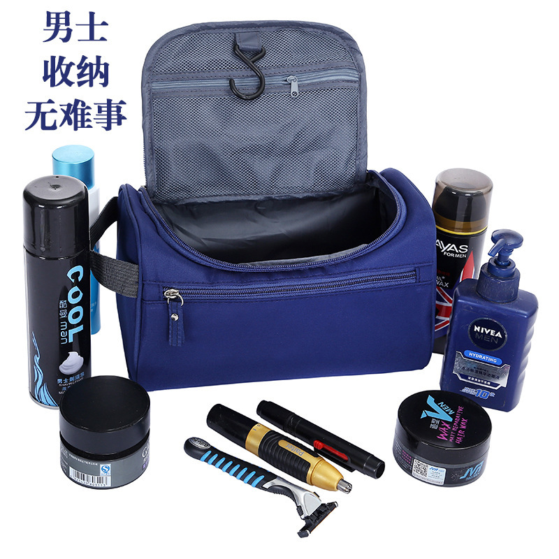 Hook toothbrush travel wash bag multi-purpose hobo cosmetic bag for men wash and storage bag logo