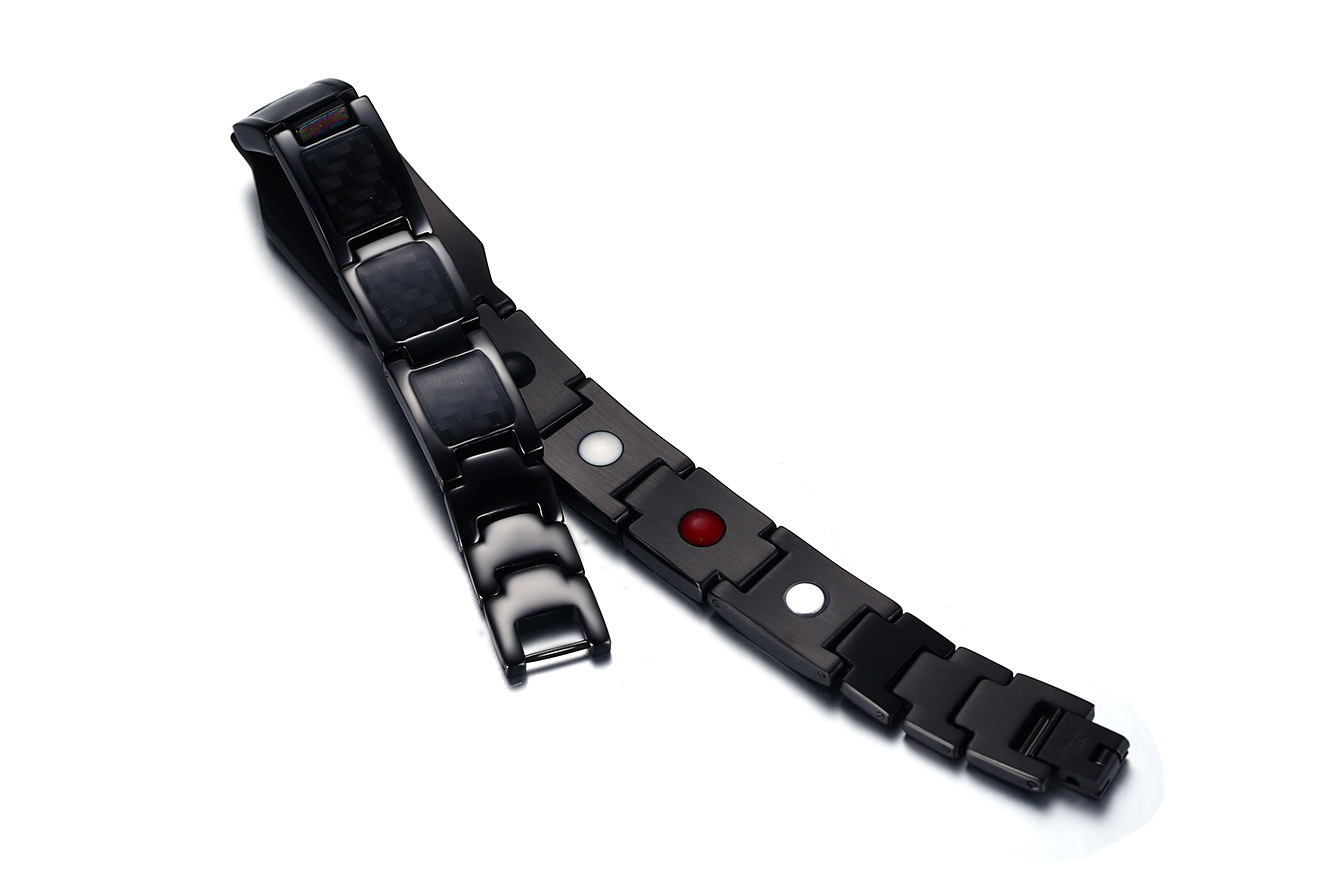 Mode Kreuzen Titan Stahl Armbänder Überzug Edelstahl Armbänder display picture 13