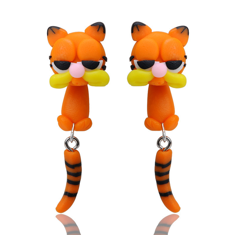 Garfield Stud Earrings
