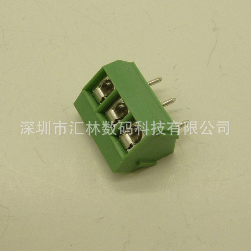 深圳汇林WF142-5.0mm斜面45度弹片接线- 欧式接线端子