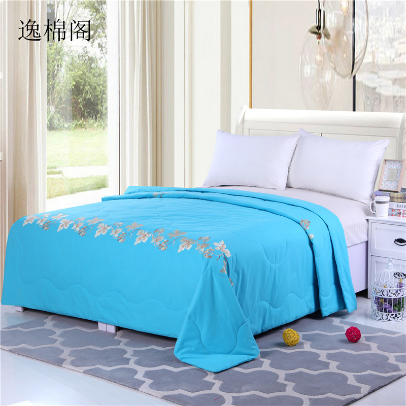 厂家老粗布夏凉被 博兴工艺床上用品旅行地摊展会学生家纺代发|ms