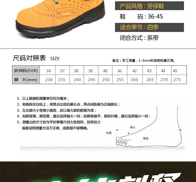 Chaussures de sécurité - Dégâts d impact - Ref 3405016 Image 57