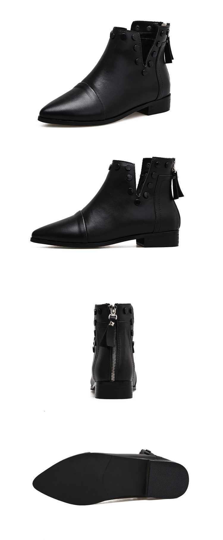 Bottes femme en PU artificiel - Ref 3355025 Image 13