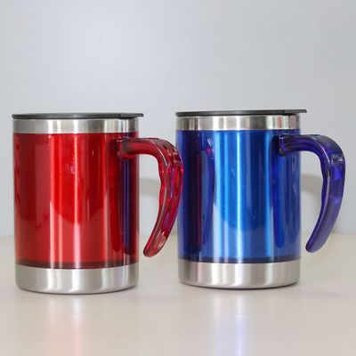 Manufacturers supply double-deck structure Advertising Cup customized LOGO Mug printing Screen printing Office Cup