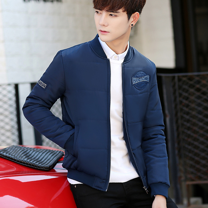 外套男秋冬季2017新款人氣棒球服學生加厚保暖夾克青少年時尚上衣