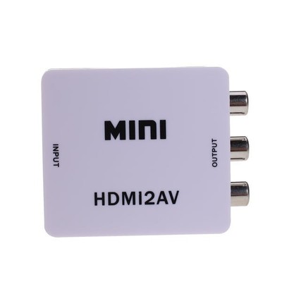 工廠直銷HDMI2AV HDMI轉AV轉換器 HDMI TO AV HDMI轉AV 支持1080p