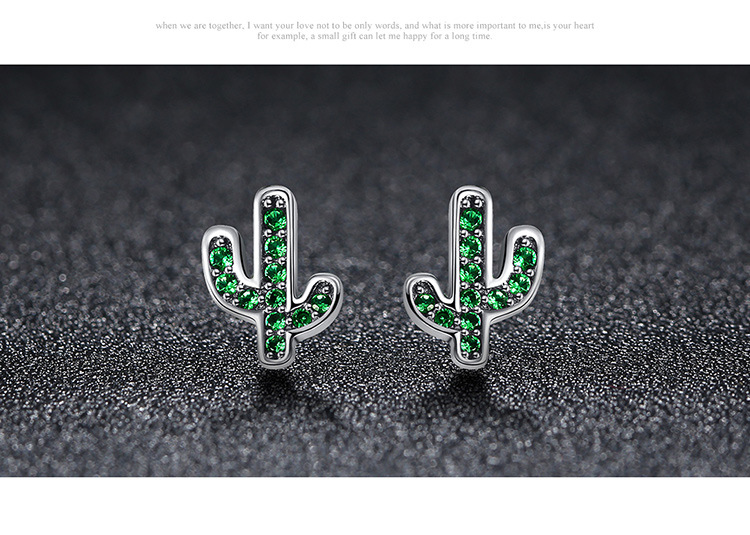 Cactus Earrings Image 3