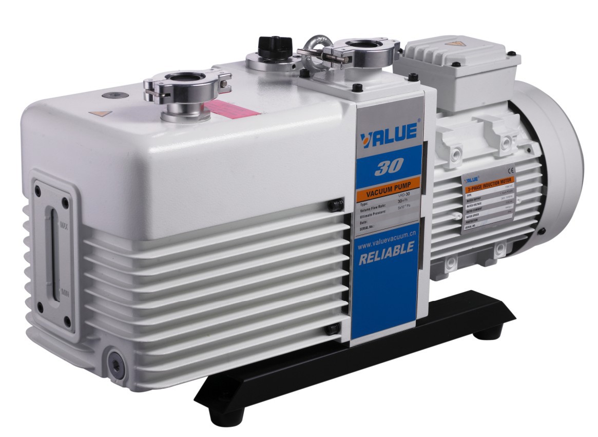 6升双级真空泵 工业真空泵 流水线车间真空泵 旋片真空泵 机械泵