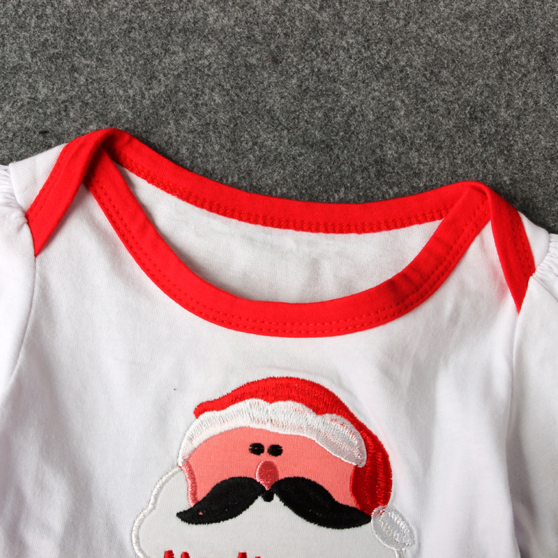 Festliches Mädchen Weihnachtskleid Mit Haarband Set_voghion.com