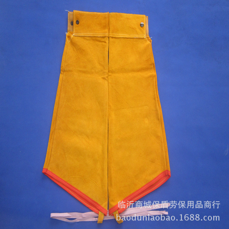 电焊专用牛二层皮袖套 烧焊袖套 焊接袖套 电焊护袖 焊工防护袖套