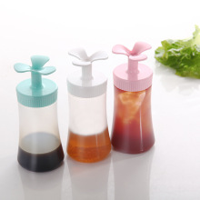 日本进口inomata塑料挤酱瓶沙拉果酱瓶调料瓶控油瓶可倒立挤压瓶
