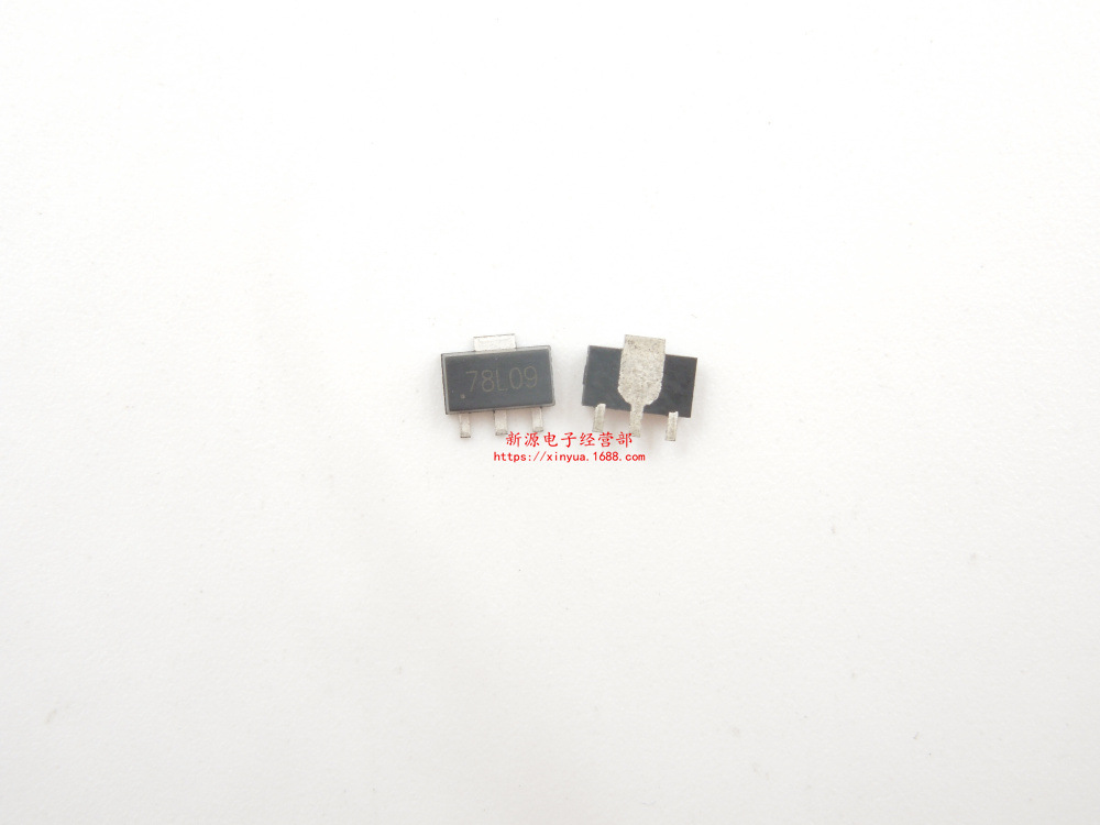 贴片三极管 78L09 三端稳压三极管 78L09 封装SOT-89