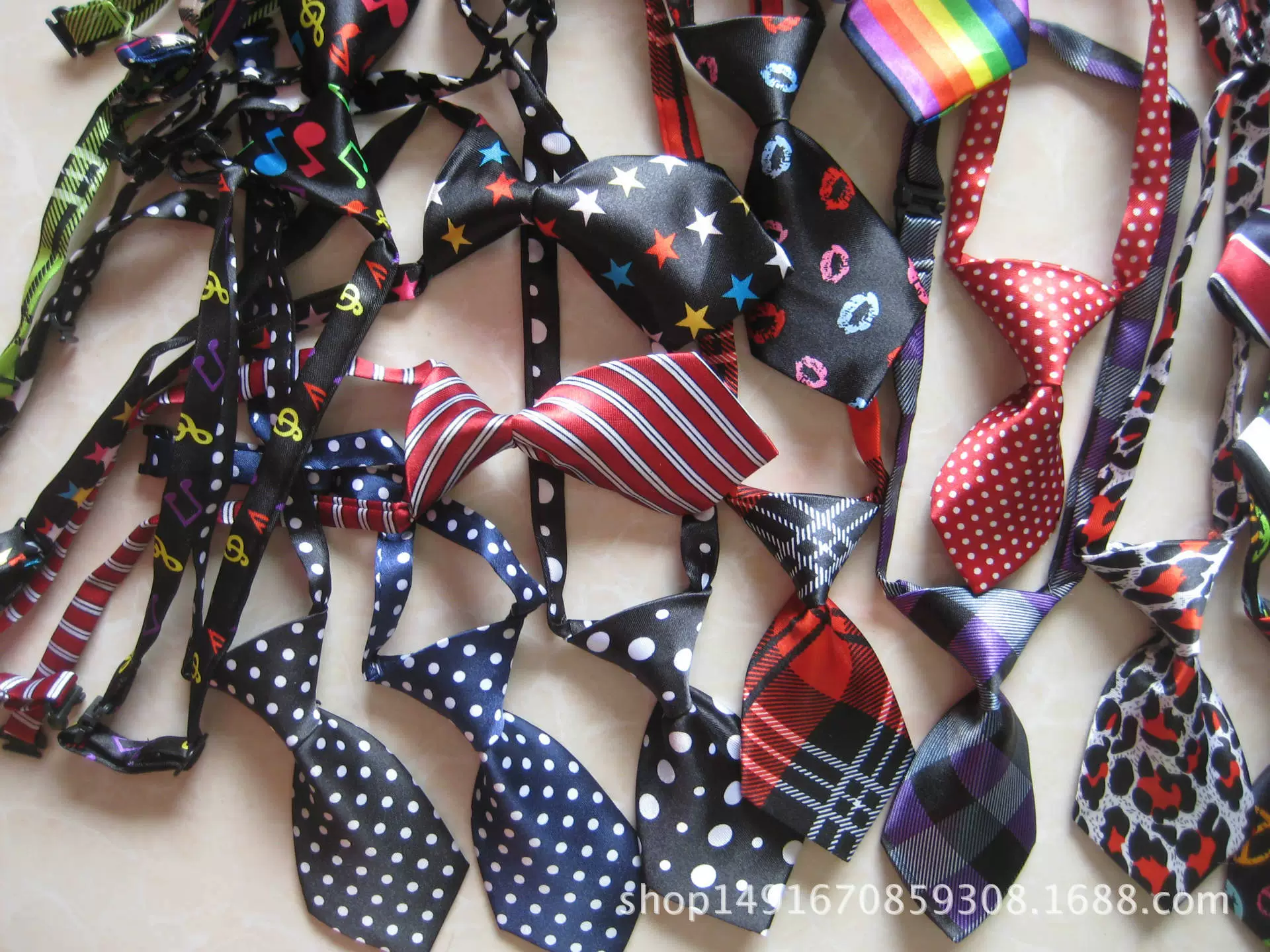 Pet Cat Puppy Воротник Регулируемая Пряжка Маленький Галстук