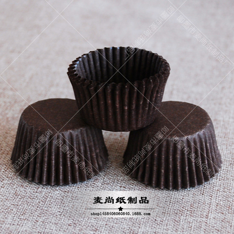 El comercio exterior de exportación de alimentos de alta calidad de alta temperatura resistente a la nieve Mei Niang bandeja de papel para hornear de tamaño pequeño taza de papel de pan venta al por mayor