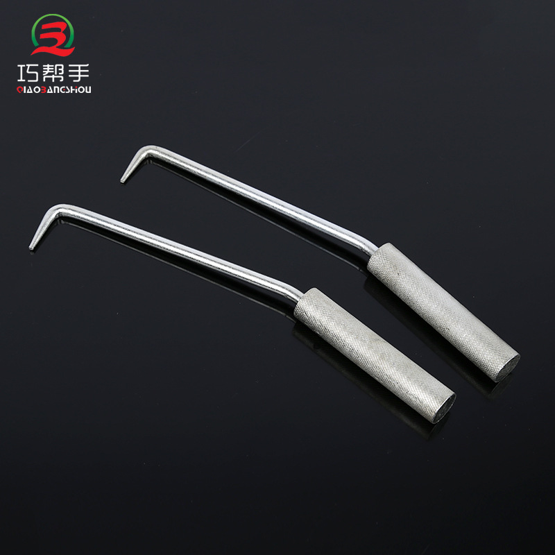 现货供应钢筋勾建筑工地扎丝钩花纹手柄钢筋钩工地钢筋扎丝钩|ru