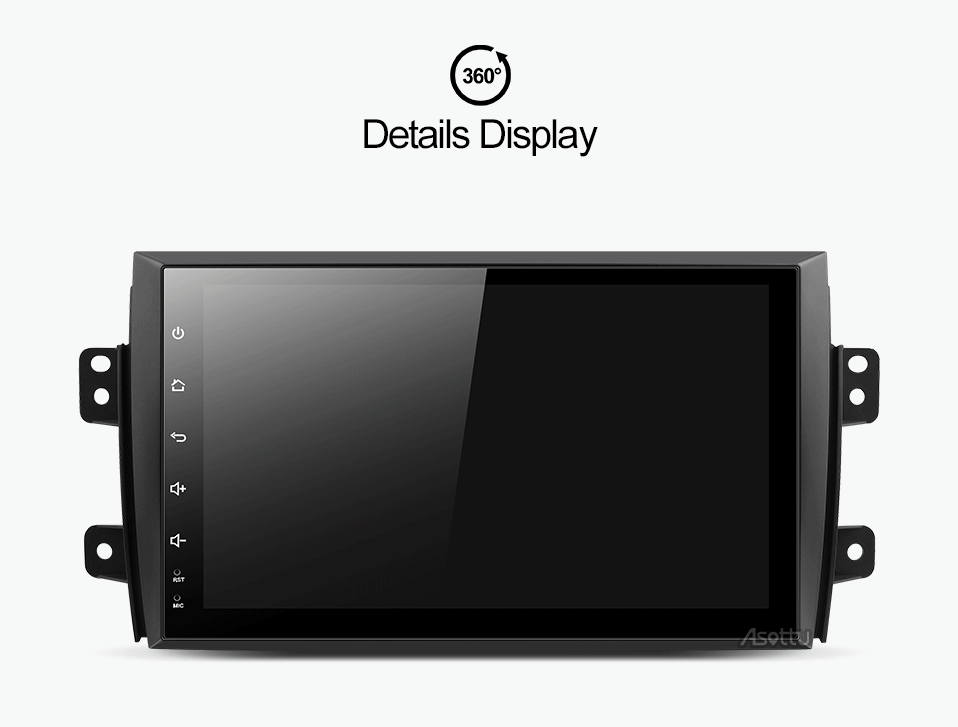 Top Asottu CTY9060 car dvd gps  for Suzuki SX4 3G wifi gps navigation car radio video audio player car stereo 2 din gps player 18