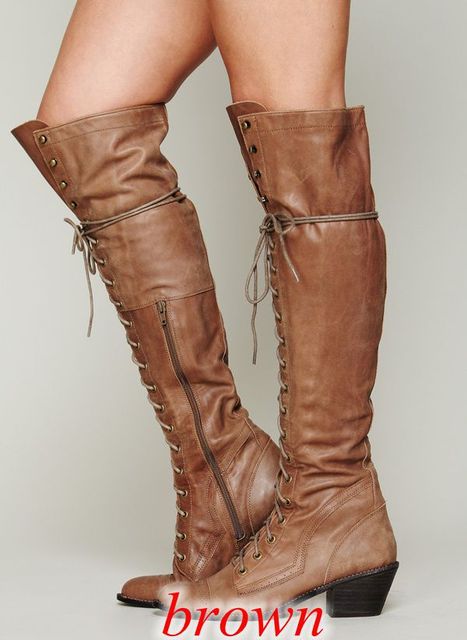 Fashion in Autumn and Winter New Long-Bottom Women’s Boots