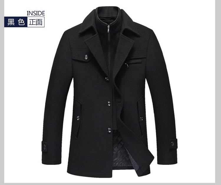 Manteau homme en Laine - Ref 3419066 Image 21