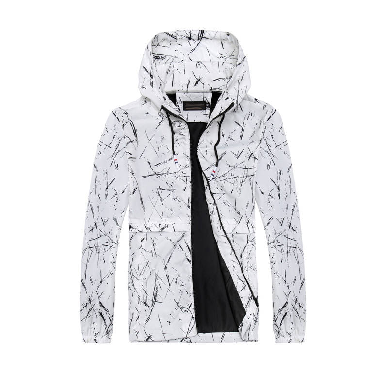 Spring and Autumn New Hooded Loose Men's Jacket Korean Men's Youth Men's Jacket ebay Amazon wish