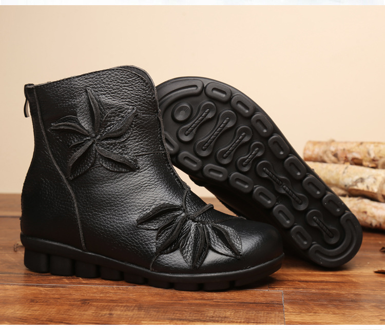 Bottes femme en En cuir - Ref 3355381 Image 9