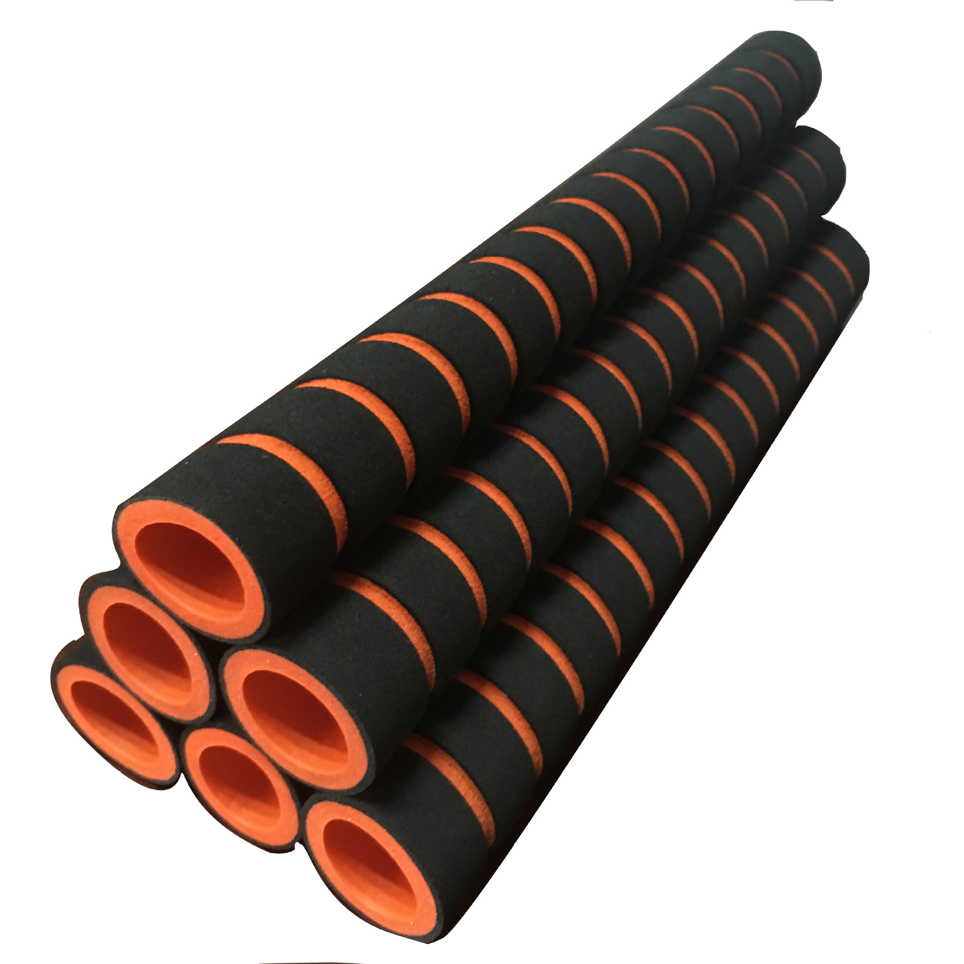 厂家nbr橡塑发泡管 光面ppr保温套 磨砂异形手柄套批发