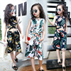 Set, summer summer clothing, trousers, western style, with short sleeve, suitable for teen