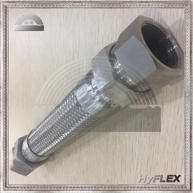 不锈钢波纹管金属软管 活动螺母连接 耐高压耐高温防腐蚀