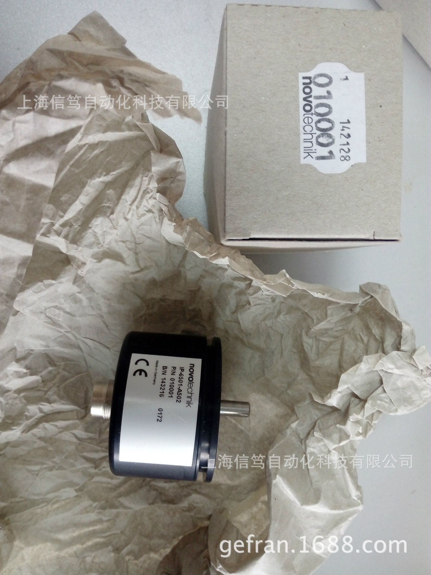 IP6501-A502德国NOVOtechnik角度传感器IP-6501-A502