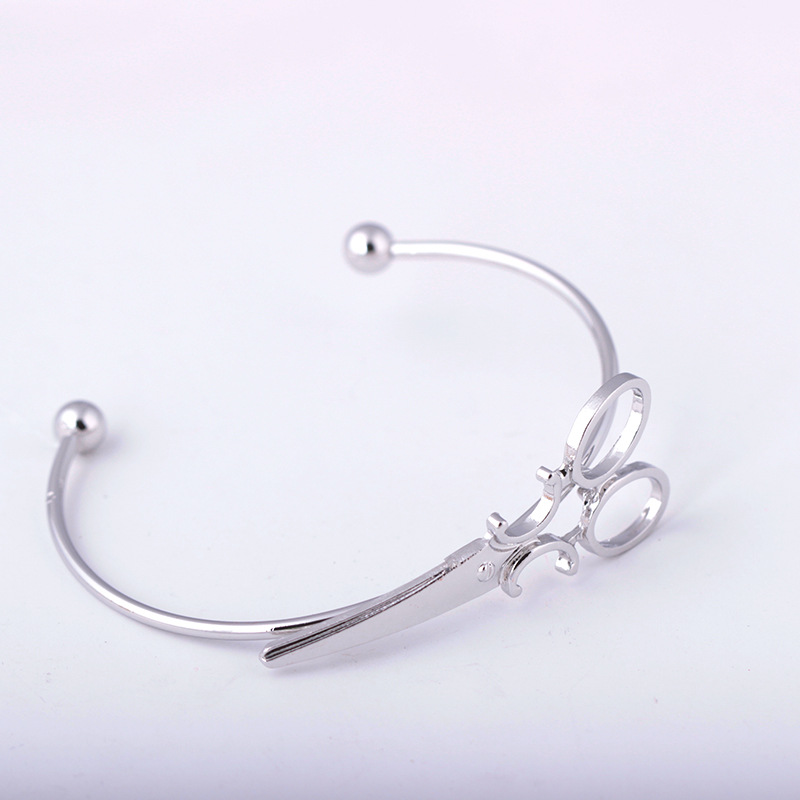 1 Piece Fashion Geometric Alloy Plating Artificial Rhinestones Womenu0027S Bangle