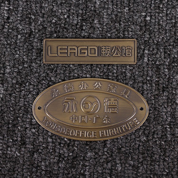 厂家锌合金家具复古标识牌 五金冲压铭牌 家具电器标牌