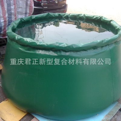 3吨军绿色水缸  户外储水罐   PVC生活用水储水罐 厂家定做|ms