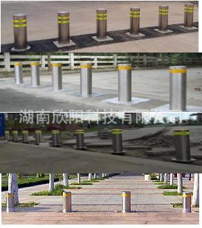 电动液压升降柱 升降路障 反恐防撞路桩 挡车器