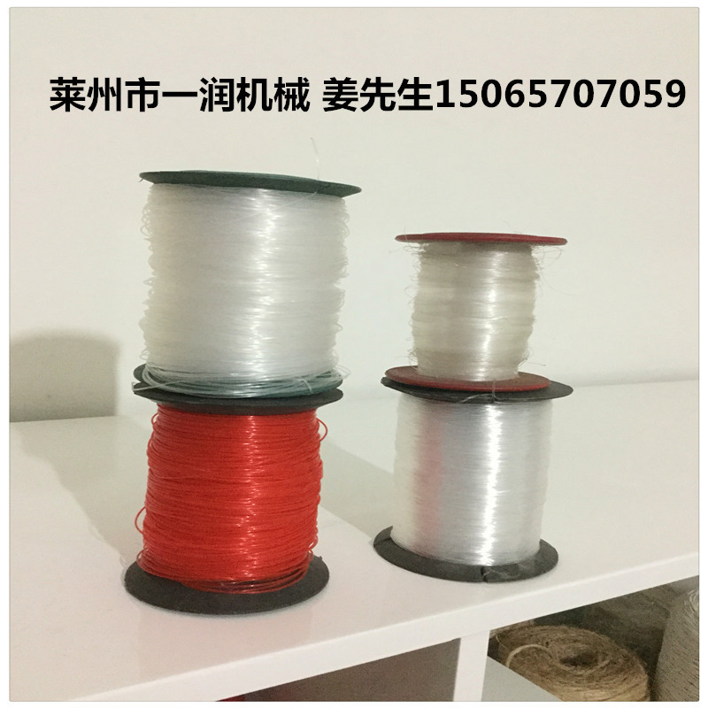 工地用建工线生产线设备 塑料圆丝拉丝机 PE尼龙单丝拉丝机